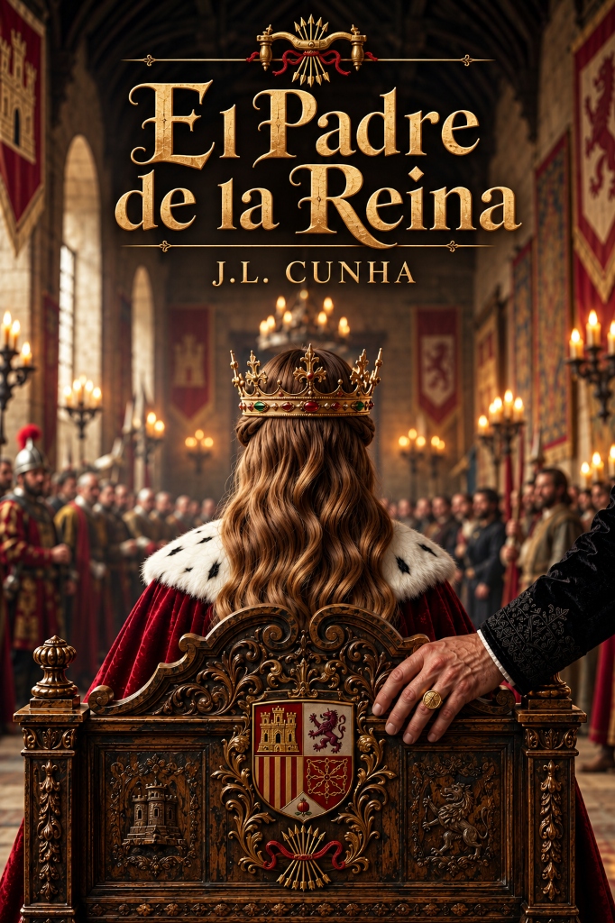 Portada oficial: El Padre de la Reina - J.L. Cunha
