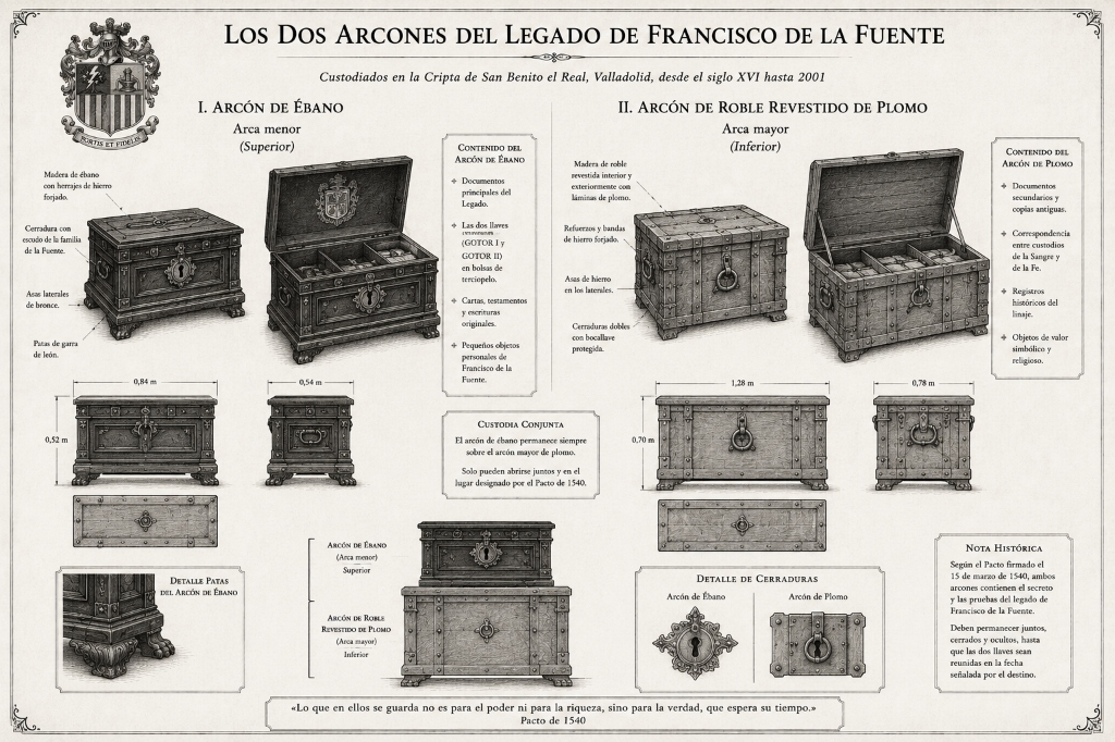 Lámina de los Dos Arcones del Legado de Francisco de la Fuente